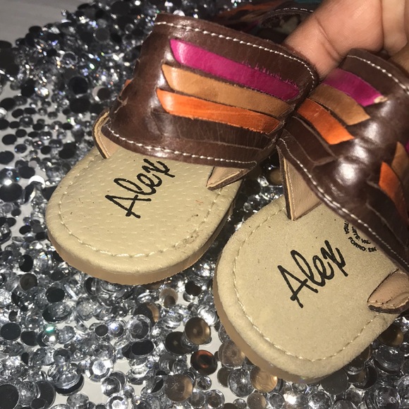 NWT Mexican Leather Sandals/Huaraches - Picture 4 of 8